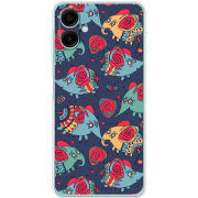 Чохол BoxFace Samsung Galaxy A07 (A075) Flying Elephants