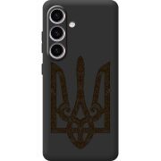 Чорний чохол BoxFace Samsung Galaxy S25 FE (S731) Ukrainian Trident