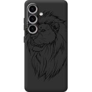 Чорний чохол BoxFace Samsung Galaxy S25 FE (S731) Lion