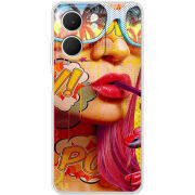 Чохол BoxFace OPPO A5x Yellow Girl Pop Art