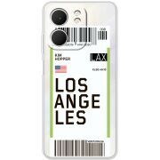 Прозорий чохол BoxFace OPPO A5x Ticket Los Angeles