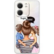 Прозорий чохол BoxFace OPPO A5x Super Mama