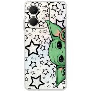 Прозорий чохол BoxFace OPPO A5x Baby Yoda