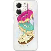 Прозорий чохол BoxFace OPPO A5x Donuts