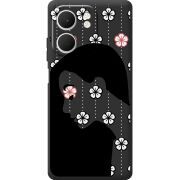 Чорний чохол BoxFace OPPO A5x Flower Hair