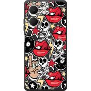 Чорний чохол BoxFace OPPO A5x Rock Graffiti