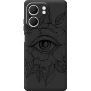 Чорний чохол BoxFace OPPO A5x Eye