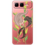 Прозорий чохол BoxFace Infinix Smart 10 Plus Cute Mermaid