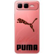 Прозорий чохол BoxFace Infinix Smart 10 Plus Wild Cat