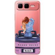 Прозорий чохол BoxFace Infinix Smart 10 Plus Boss Babe