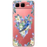 Прозорий чохол BoxFace Infinix Smart 10 Plus Spring Bird
