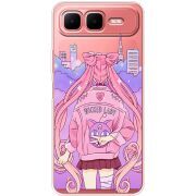 Прозорий чохол BoxFace Infinix Smart 10 Plus Wiked Lady