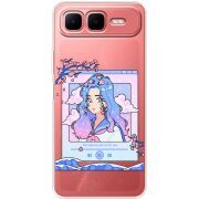 Прозорий чохол BoxFace Infinix Smart 10 Plus The Sakuras Will Cry For You