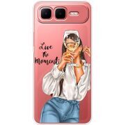 Прозорий чохол BoxFace Infinix Smart 10 Plus Live The Moment