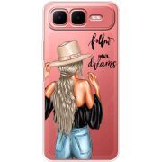 Прозорий чохол BoxFace Infinix Smart 10 Plus Follow Your Dreams