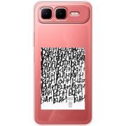 Прозорий чохол BoxFace Infinix Smart 10 Plus Blah Blah