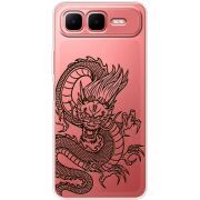 Прозорий чохол BoxFace Infinix Smart 10 Plus Chinese Dragon