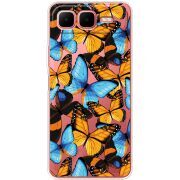 Прозорий чохол BoxFace Infinix Smart 10 Plus Butterfly Morpho