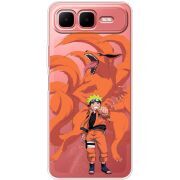 Прозорий чохол BoxFace Infinix Smart 10 Plus Naruto and Kurama