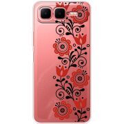 Прозорий чохол BoxFace Infinix Smart 10 Plus Ethno Ornament