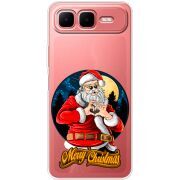 Прозорий чохол BoxFace Infinix Smart 10 Plus Cool Santa