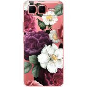 Прозорий чохол BoxFace Infinix Smart 10 Plus Floral Dark Dreams