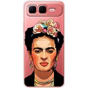 Прозорий чохол BoxFace Infinix Smart 10 Plus Фрида Кало