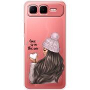 Прозорий чохол BoxFace Infinix Smart 10 Plus love is in the air