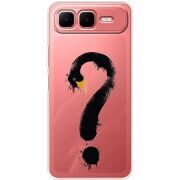 Прозорий чохол BoxFace Infinix Smart 10 Plus Swan question