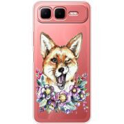 Прозорий чохол BoxFace Infinix Smart 10 Plus Winking Fox