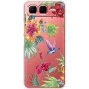 Прозорий чохол BoxFace Infinix Smart 10 Plus Tropical