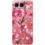 Прозорий чохол BoxFace Infinix Smart 10 Plus Pink Magnolia