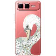 Прозорий чохол BoxFace Infinix Smart 10 Plus Swan