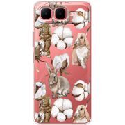Прозорий чохол BoxFace Infinix Smart 10 Plus Cotton and Rabbits