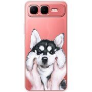 Прозорий чохол BoxFace Infinix Smart 10 Plus Husky