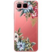 Прозорий чохол BoxFace Infinix Smart 10 Plus Floral