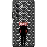 Чорний чохол BoxFace Xiaomi Redmi 15 Man Pattern