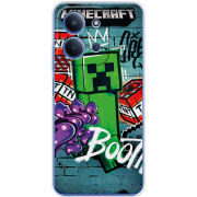 Чохол BoxFace Xiaomi Redmi 15C Minecraft Graffiti
