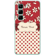 Чохол BoxFace Infinix Hot 60i Именной Polka Dots