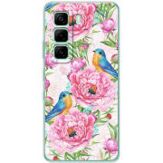 Чохол BoxFace Infinix Hot 60i Birds and Flowers