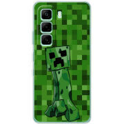Чохол BoxFace Infinix Hot 60i Minecraft Creeper