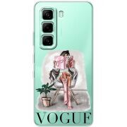 Прозорий чохол BoxFace Infinix Hot 60i VOGUE