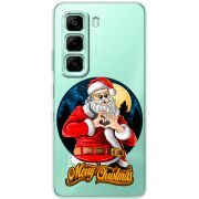 Прозорий чохол BoxFace Infinix Hot 60i Cool Santa