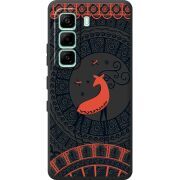 Чорний чохол BoxFace Infinix Hot 60i Ornament