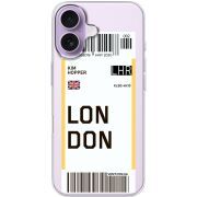Прозорий чохол BoxFace Apple iPhone 17 Ticket London