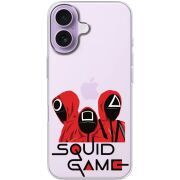 Прозорий чохол BoxFace Apple iPhone 17 siquid game люди в красном