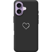 Чорний чохол BoxFace Apple iPhone 17 My Heart