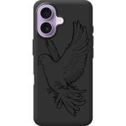 Чорний чохол BoxFace Apple iPhone 17 Dove