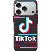 Чорний чохол BoxFace Apple iPhone 17 Pro Tik Tok
