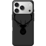 Чорний чохол BoxFace Apple iPhone 17 Pro Deer